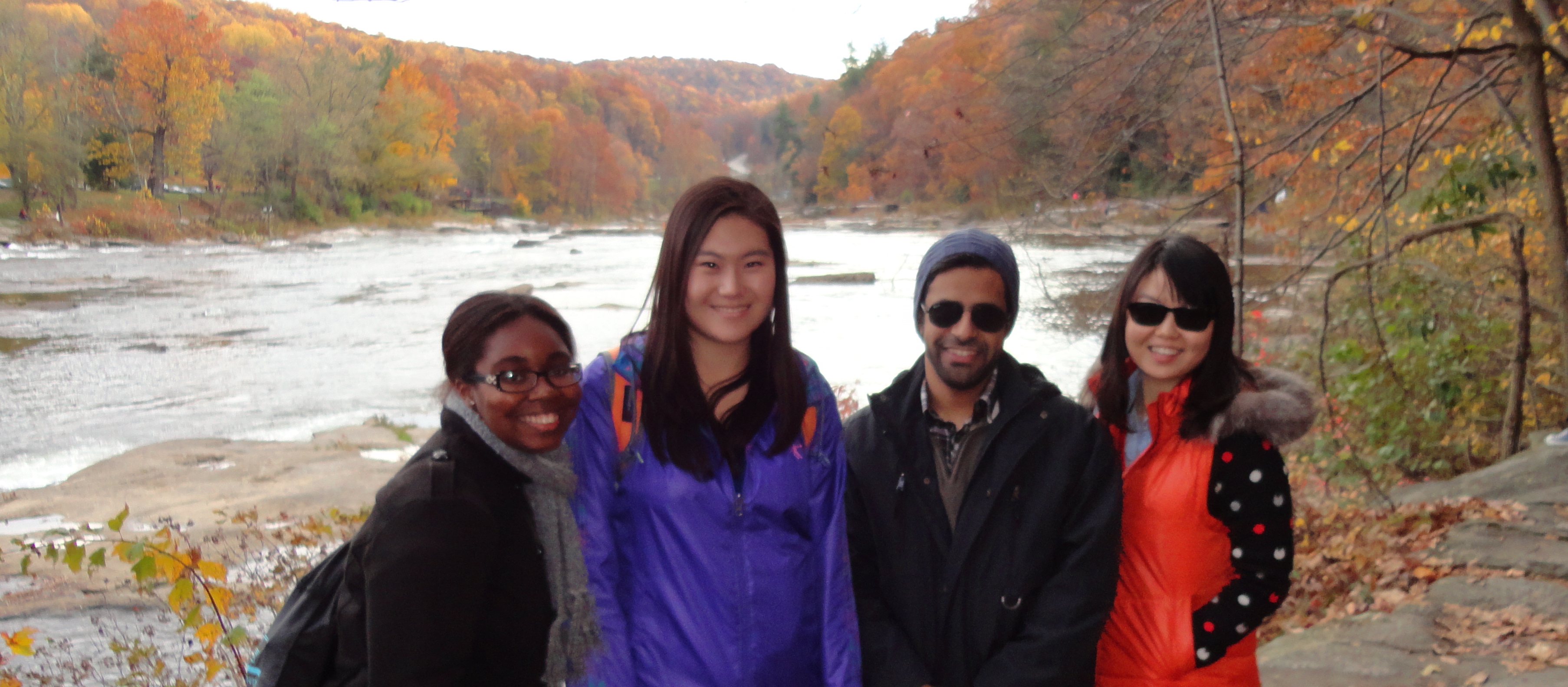 ELI Students at nearby Ohiopyle State Park